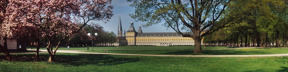 Motiv 04-2132 - Hofgarten mit Uni und Münster, Bonn 