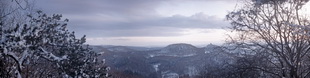 Motiv 04-2325 - Siebengebirgsblick im Winter, Petersberg
